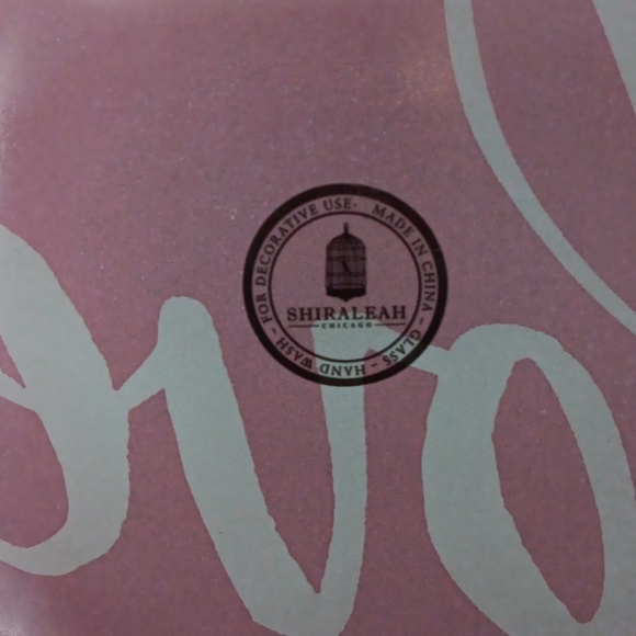 SHIRALEAH in box Square LOVE Dish - Picture 5 of 5